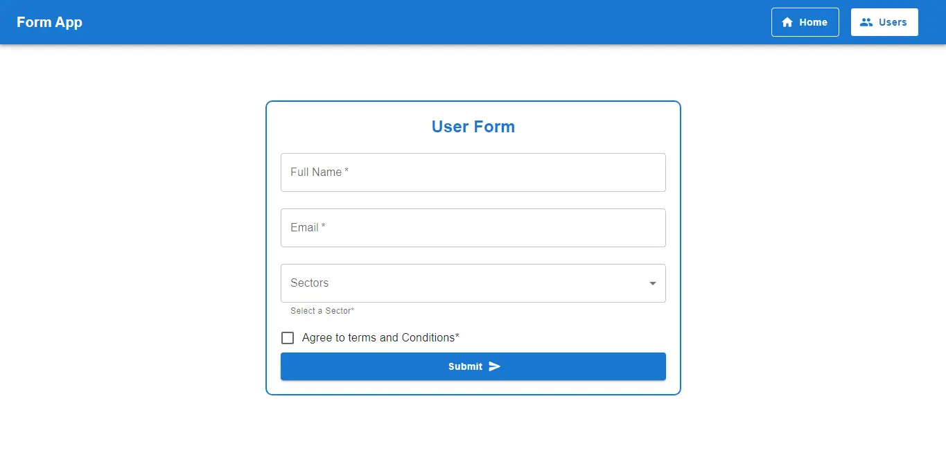 Form App